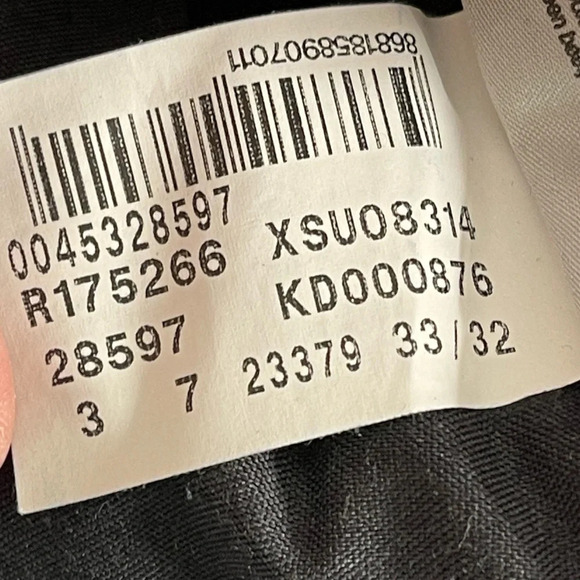 Mavi Zach Straight Leg Jeans‎ Dark Wash Size 33x28 - Picture 7 of 8